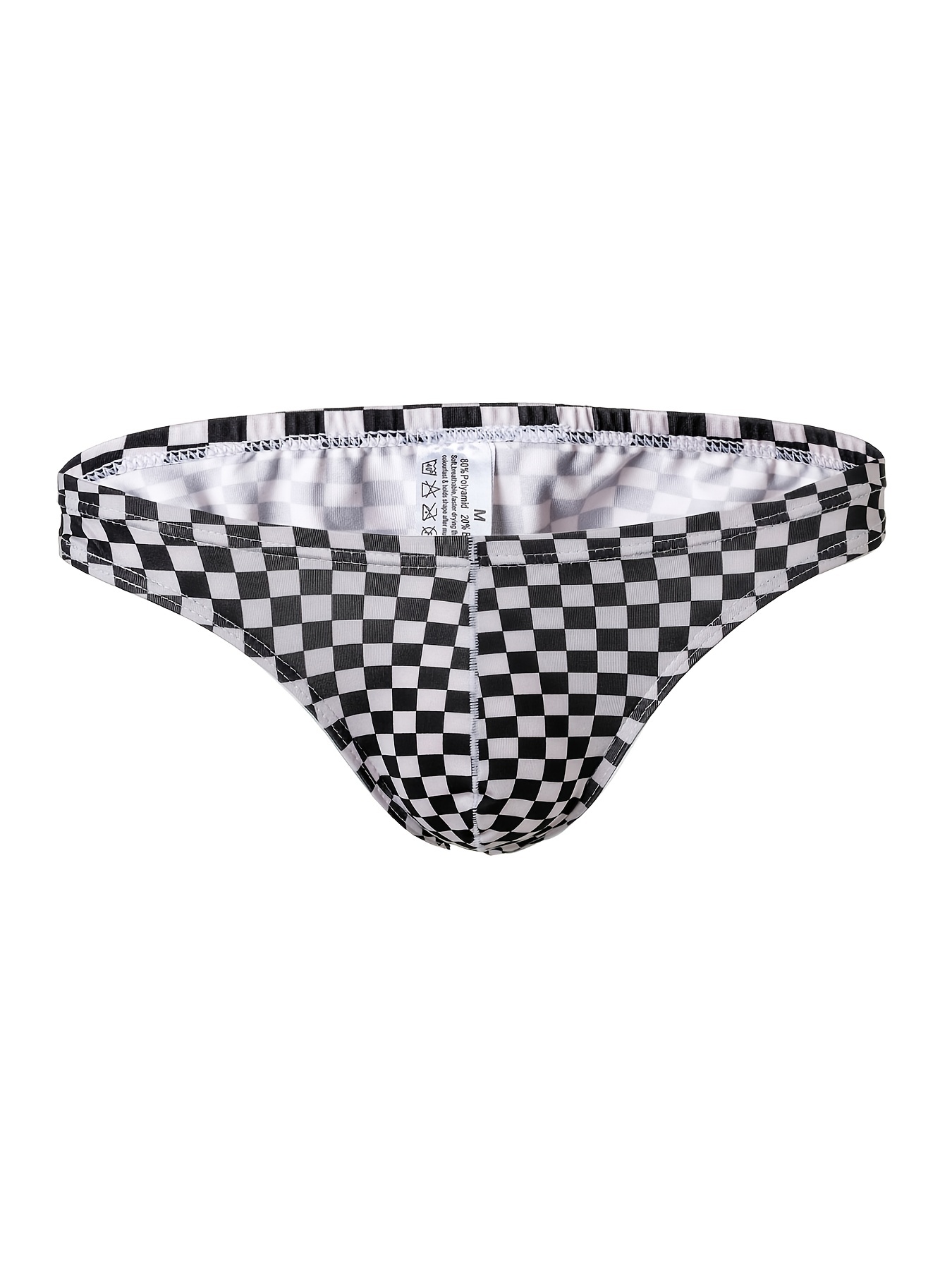 7pcs Heart & Plaid Print Briefs, Comfy & Cute Cartoon Intimates Panties,  Women's Lingerie & Underwear