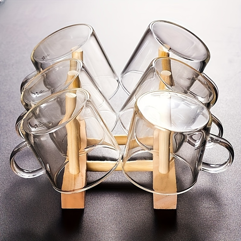 Porte-verre à vin, porte-gobelet refroidisseur de vin, sous simple tasse  Creative Wine Rack inversé C