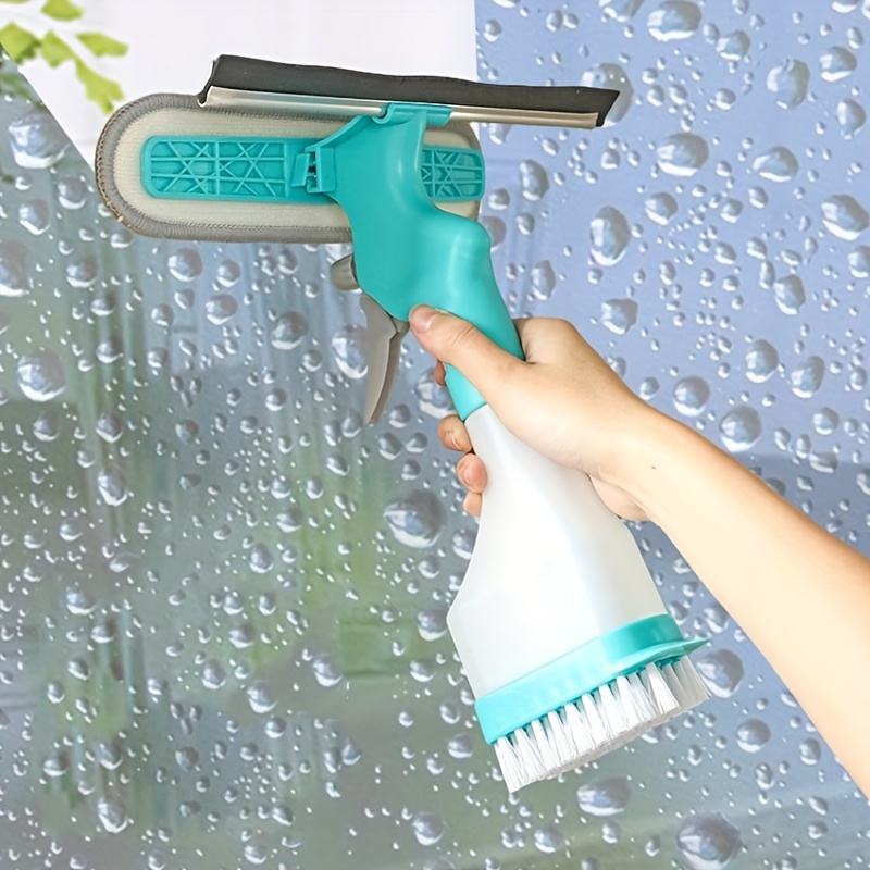 Outil de nettoyage double face en plastique pour fenêtre de maison, outils  de nettoyage de fenêtres, brosse de nettoyage magnétique utile pour