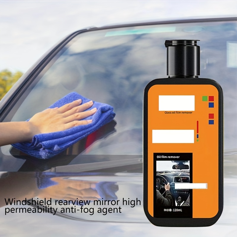  Car Glass Oil Film Stain Removal Cleaner,Oil Film Remover for  Glass,Car Glass Windshield Oil Film Cleaner,Oil Film Remover for Car Window,Universal  Car Glass Degreaser Remove Dirt, Water Stains (3pcs) : Automotive
