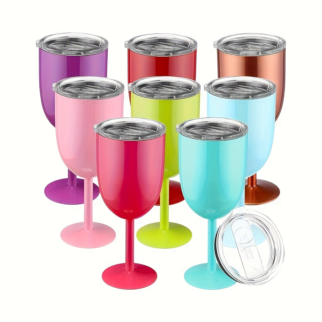 6oz Stainless Steel Wine Insulated Champagne Tumbler Beer Wine Glasses  Bridesmaid Proposal Cocktail Cups Gifts - AliExpress