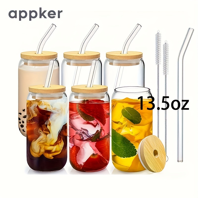 Plastic Tumbler 400 ml Travel Cup with Lid & Straw Smoothie Juice Water 14  oz UK