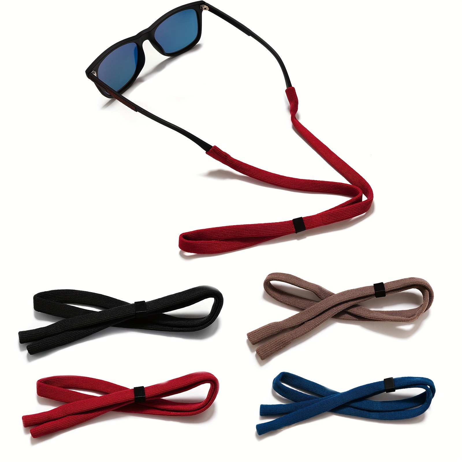 6pk Neoprene Glasses Strap Sport Lanyard Cord Spectacles Sunglasses Neck  Holder