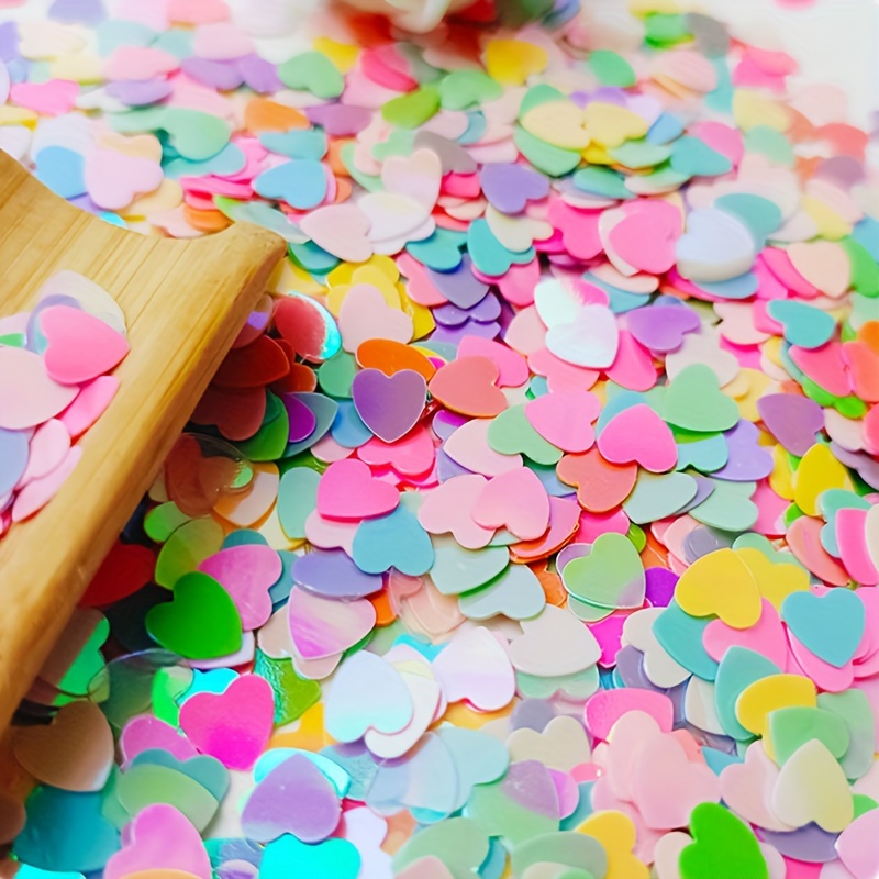 Pastel Heart Confetti