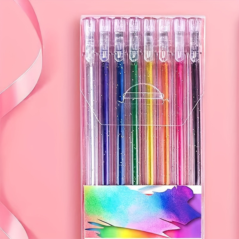 Gel Pens Coloring Sets Glitter - Free Shipping For New Users - Temu Cyprus