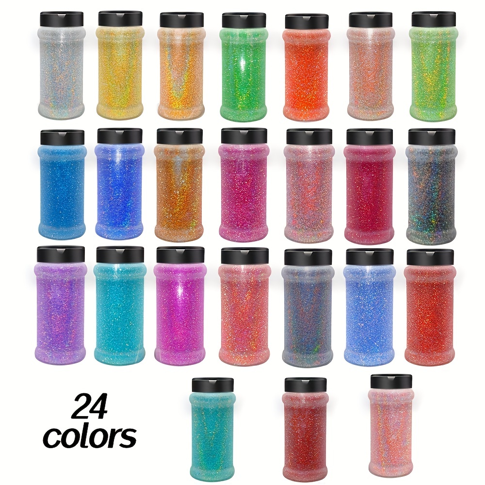 Extra Fine Glitter Shaker Jar Set 12 Colors Glitter Powder For Crafts Resin  Nail