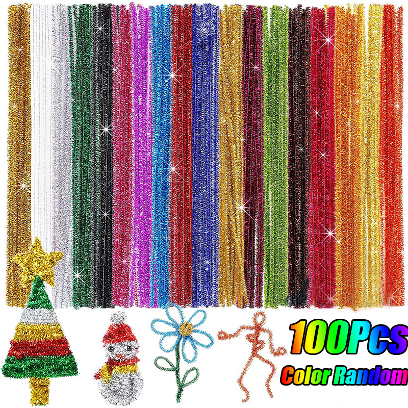 Pipe Cleaners, Multi Color Chenille Stems for DIY Art Creative Crafts Project Decorations, Colored Fuzzy Sticks, 1000 Pcs with 20 Assorted Colors 12