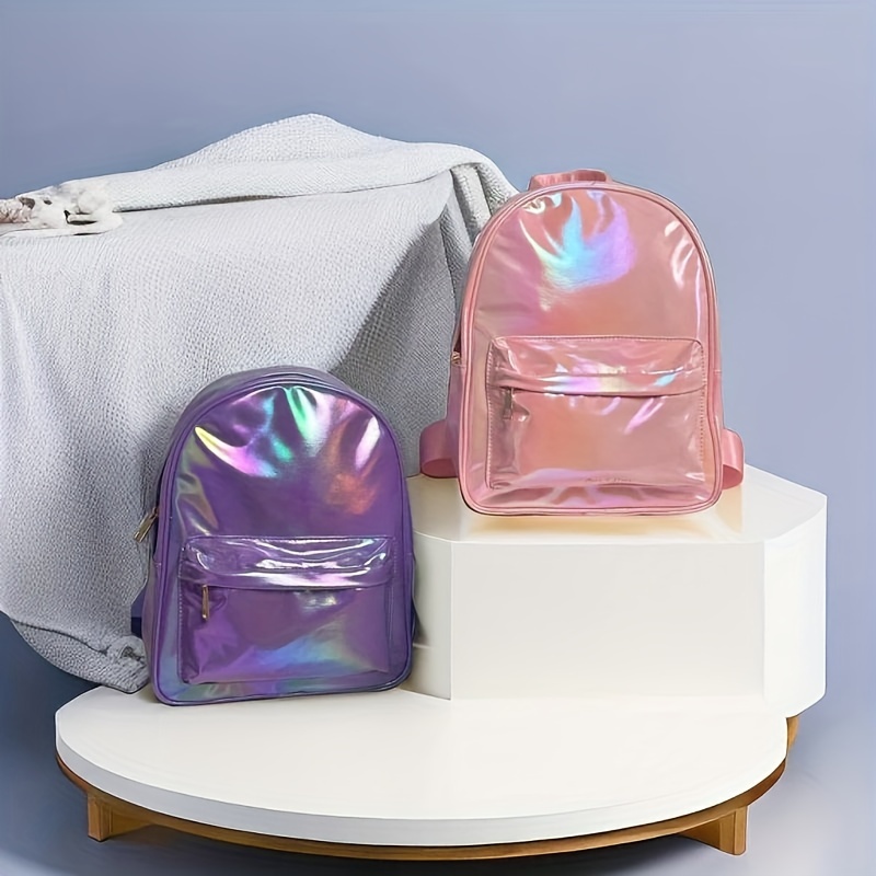 Mochilas Impermeables Transparentes De PVC Para Mujeres/Hombres/Bolsos  Escolares De Holograma Para Adolescentes