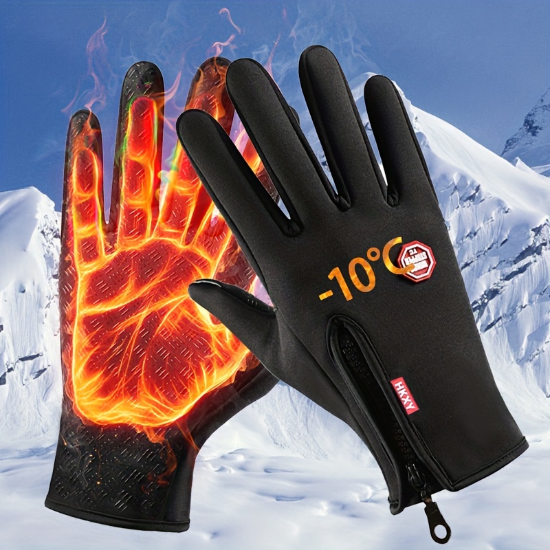 Cheap Fishing Thermal Winter Gloves Fingerless Touchscreen Anti-Slip Warm  Ski Gloves