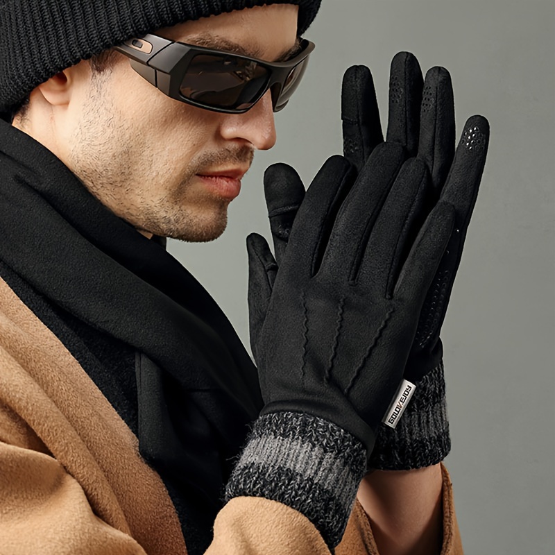 Guantes Para Hombre Invierno - Guantes Thinsulate - Leather Collection