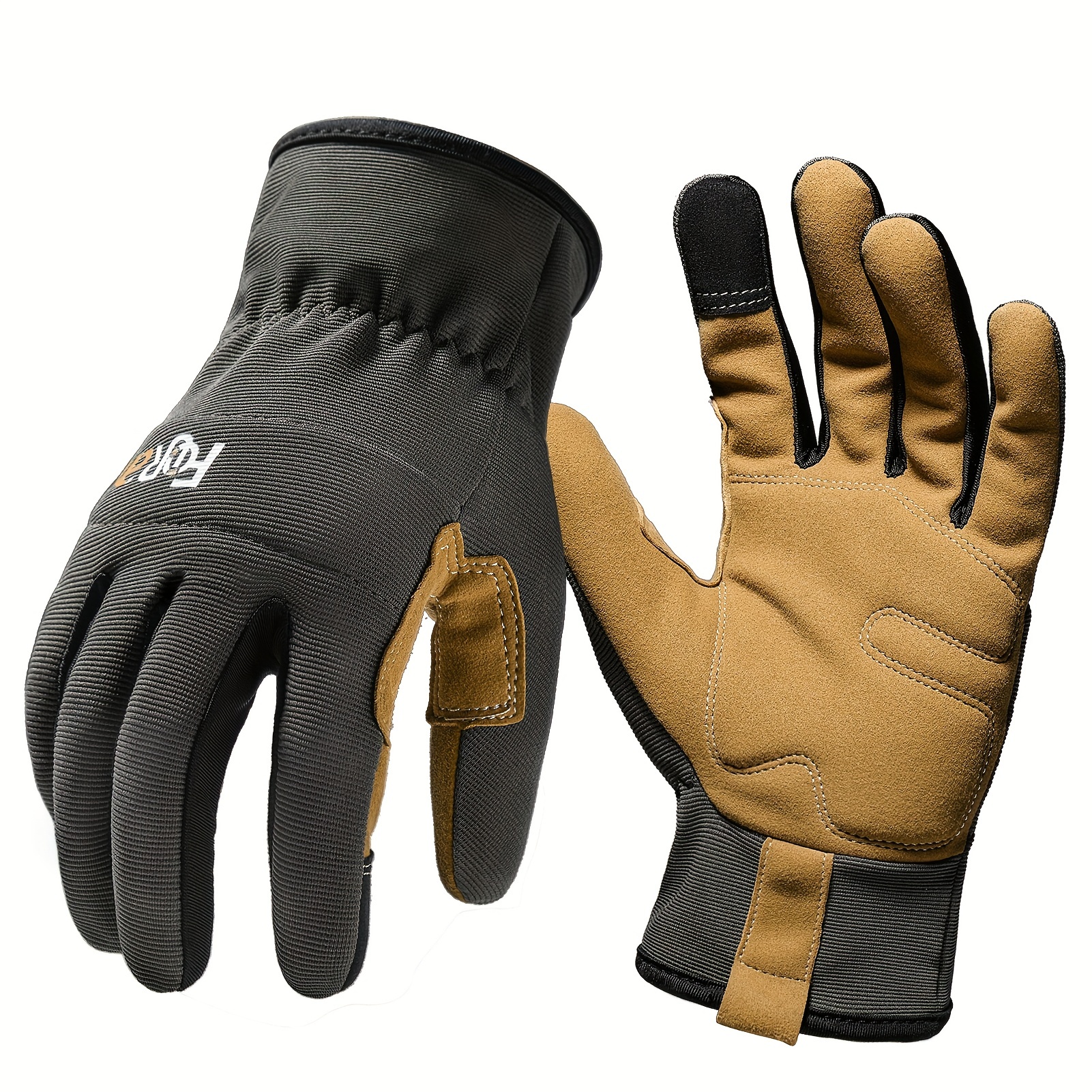 Guantes impermeables, flexibles y de gran agarre, guantes de trabajo  impermeables con látex de doble revestimiento, guantes de jardinería para