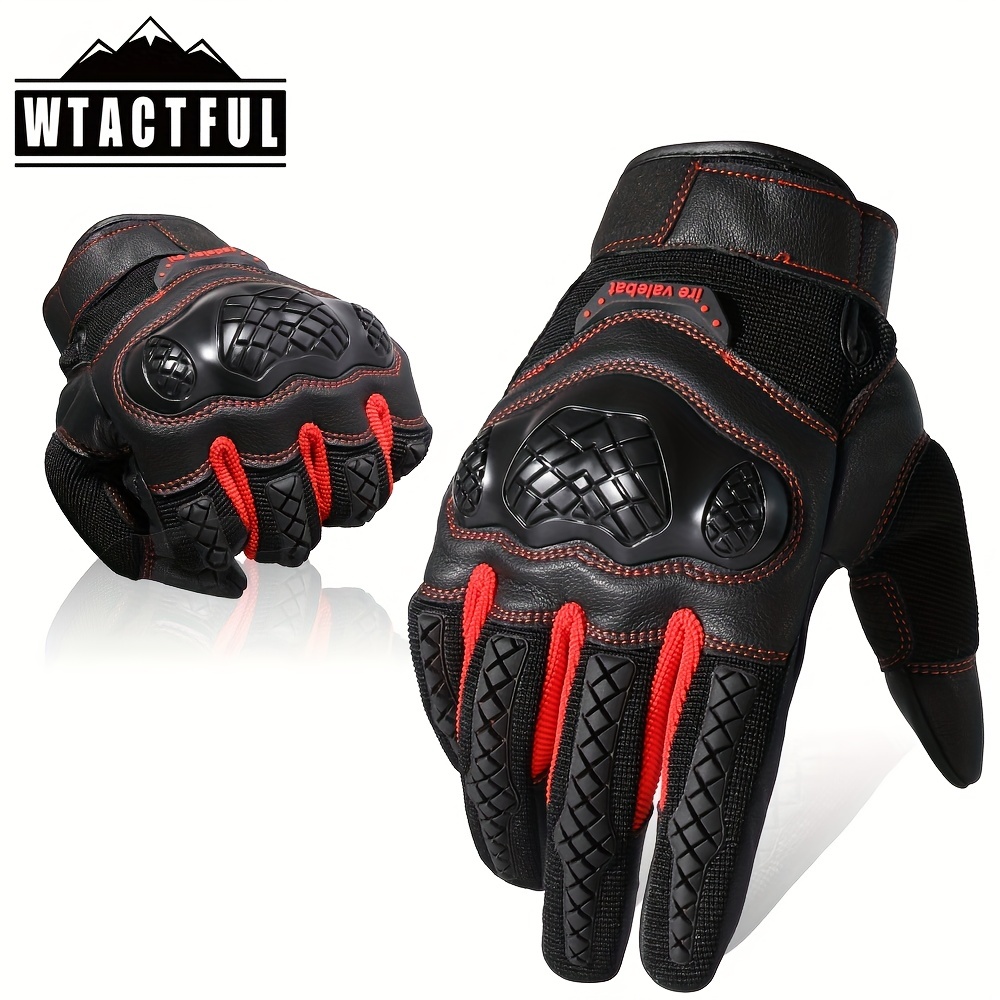 KEMiMOTO Spring Summer Motorcycle Gloves Breathable Cycling Mountain Bike Guantes  Motocross Touch Screen Moto Gloves Men Women
