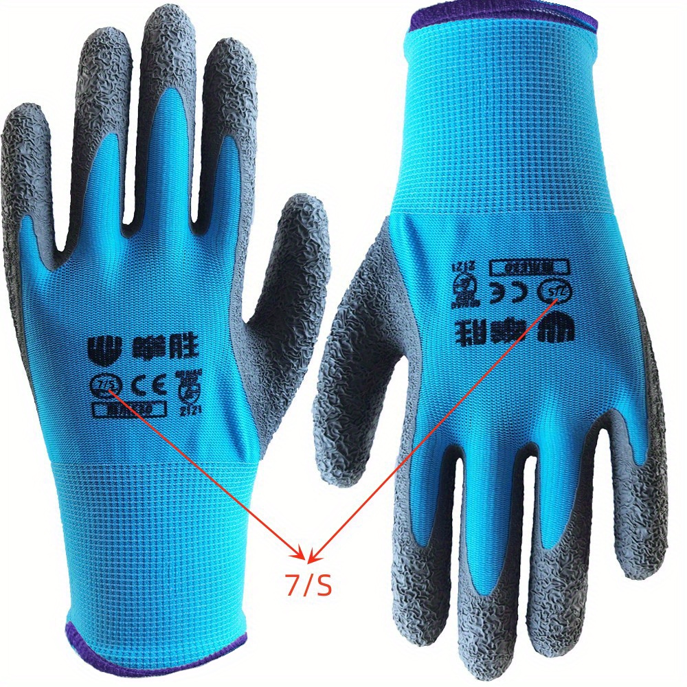 Wonder Grip WG-318 Safety Waterproof Work Gloves Woman Men's