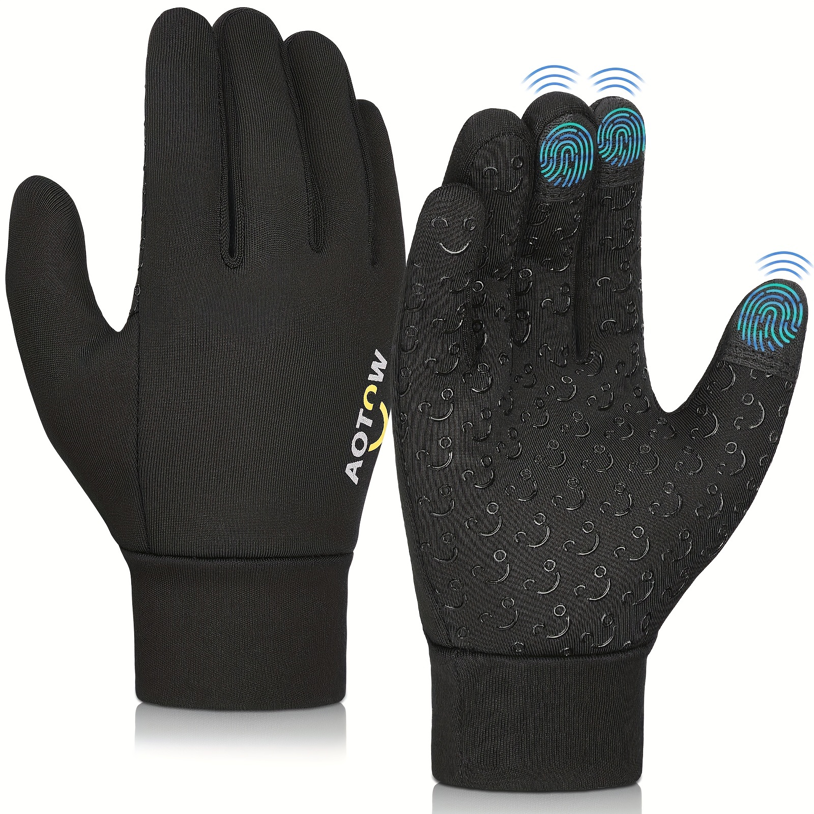 Guantes de esquí para niños de 4 a 12 años, guantes de nieve impermeables  para invierno, cálidos, para clima frío y exteriores (rosa-03#, 4-8 años)