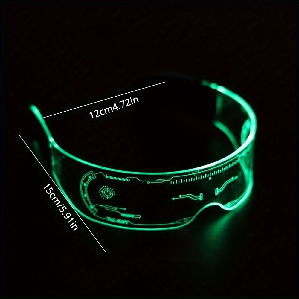 10 Piezas Gafas Con Luz LED Perfectas Para Bodas Conciertos - Temu