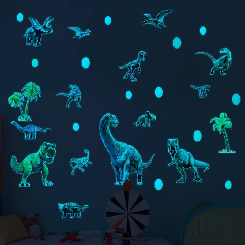 Pegatinas de dinosaurios, decoración de dinosaurios, calcomanía de  dinosaurios, tema de dinosaurios, calcomanía de pared de dinosaurios,  pegatina de brontosaurio, calcomanías jurásicas -  México