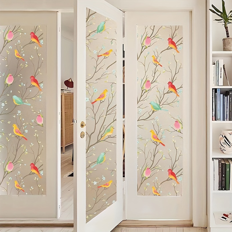 Privacy Window Film Bird - Temu