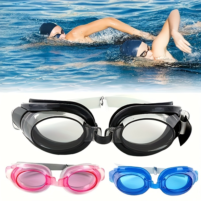 Gafas de natación con protección UV antiniebla para hombre y mujer, traje  de baño profesional, conjunto