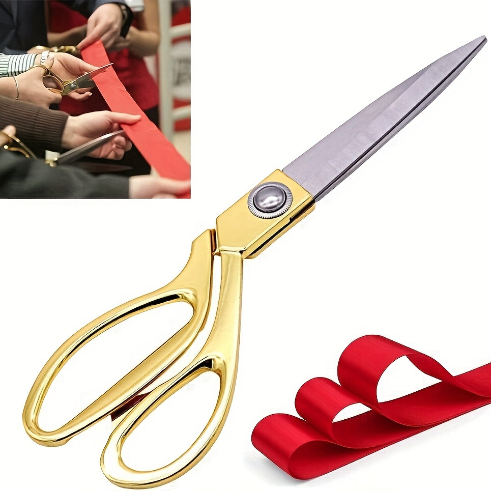 Deli Alloy Stainless Steel Tailor Scissors Pointed Home - Temu