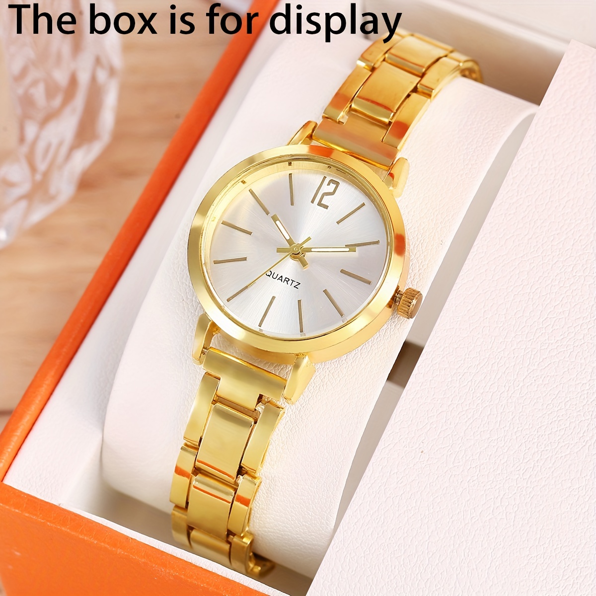 Childrens discount gold watch