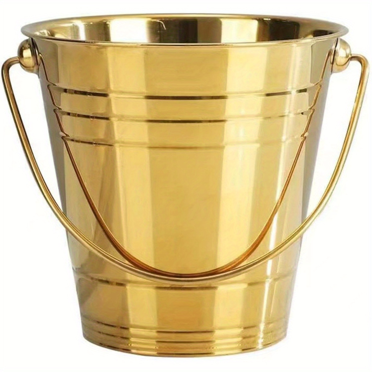 Small Party Favors Metal Bucket With Handle Small Galvanized - Temu