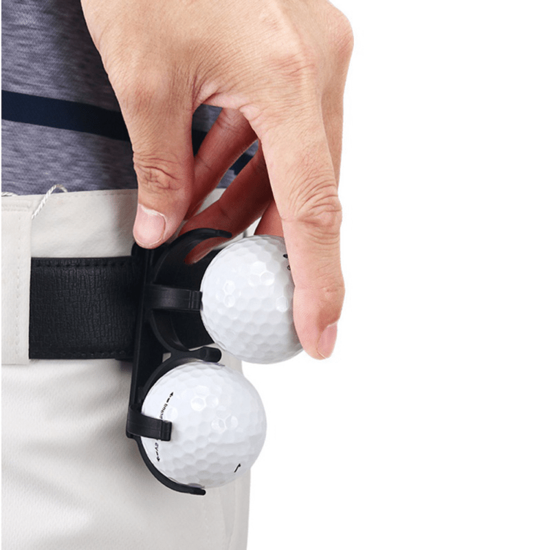 Golfballtasche, Tragbare PU Leder Golfballhalter Taille Beutel Golfball  Tasche Golf Hüfttasche Golfball-Aufbewahrungstasche Pocket Golf Organizer  Taschen Golf Zubehör Behälter für für 2 Golfbällen : : Sport &  Freizeit