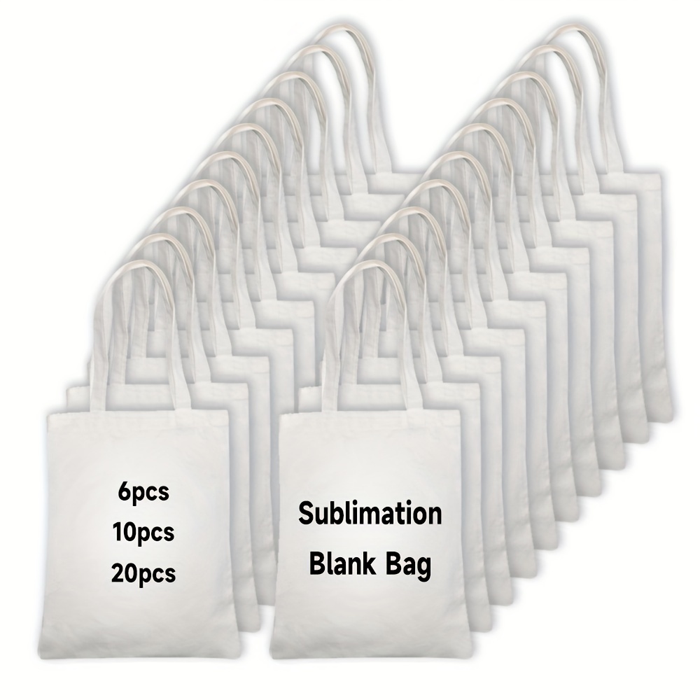 23PCS Sublimation Blanks,Sublimation Gift Bag Blanks,Sublimation Blanks  Products Set,Sublimation Makeup Bag,Sublimation Slim Can Coozie