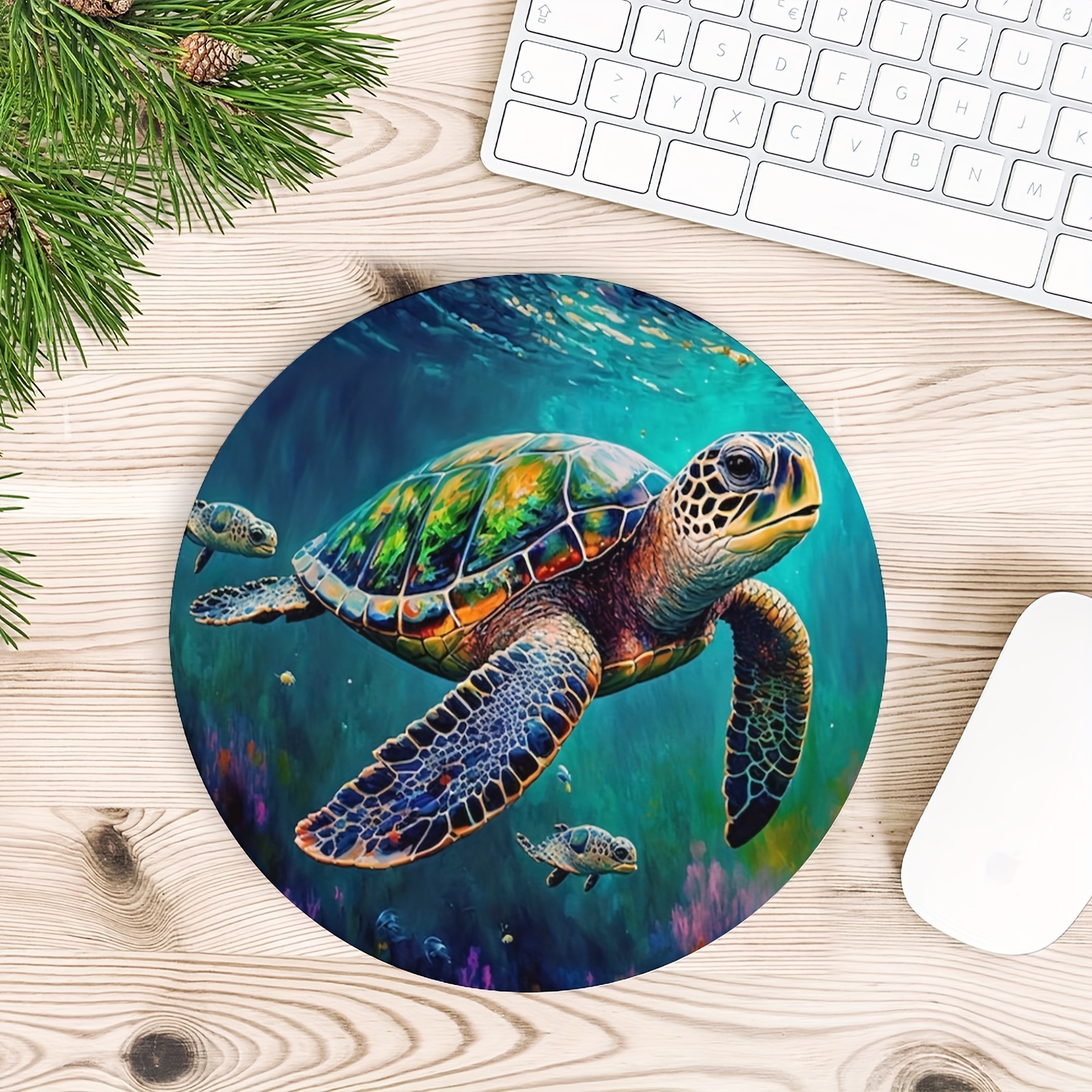 Ocean Turtle Acrylic Double Sided Plaque Puzzle Shape - Temu