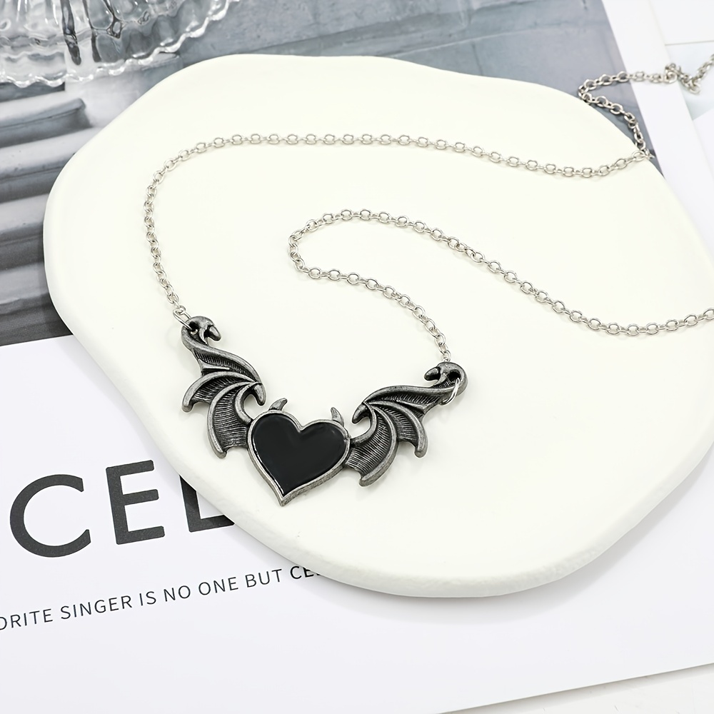 SONGER Black Sexy Lace Choker Necklace for Women Vintage Heart Pendant  Necklace Gothic Girl Neck Jewelry Accessories Gift