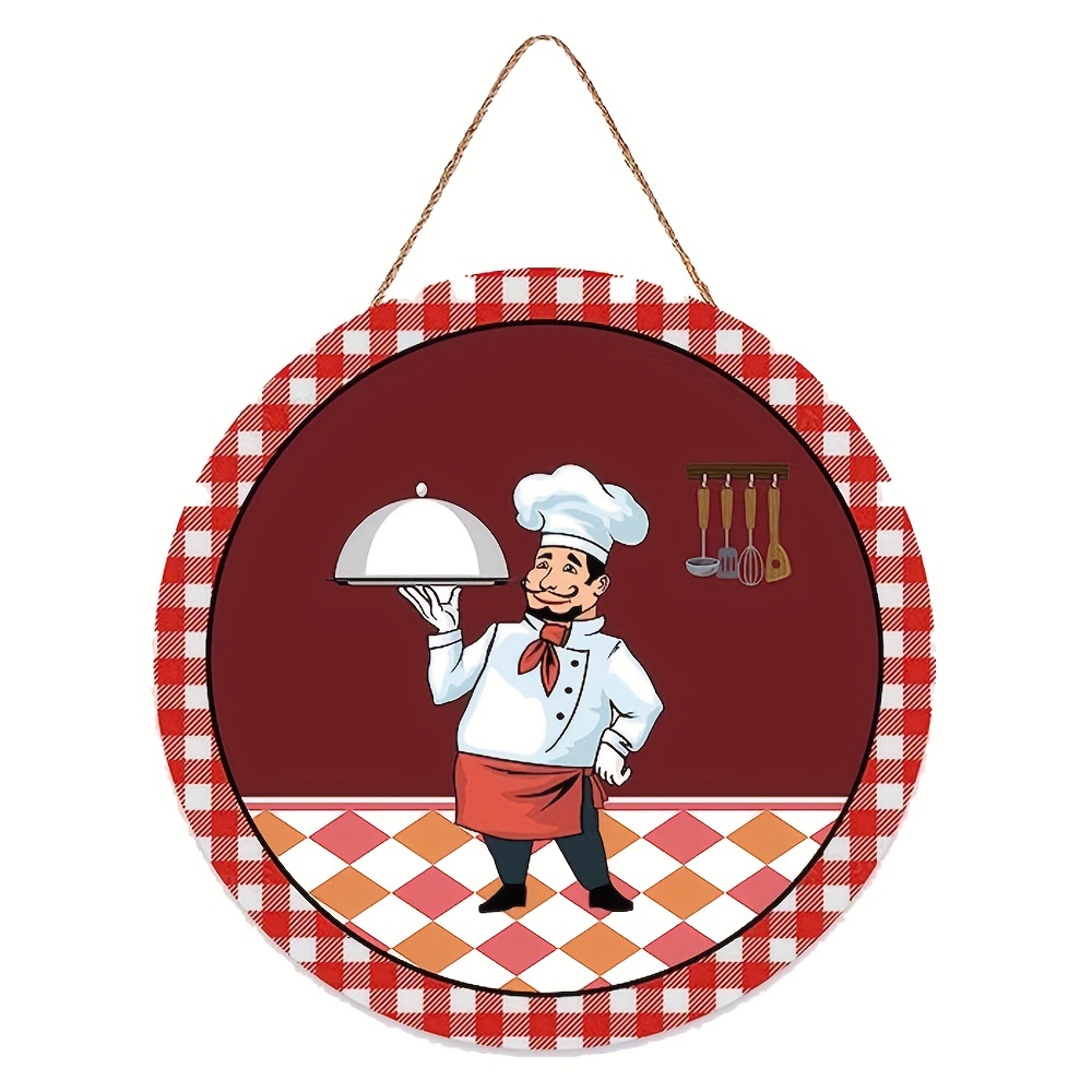 Cartoon Chef Pattern Floor Mat Comfortable Non slip Moisture - Temu