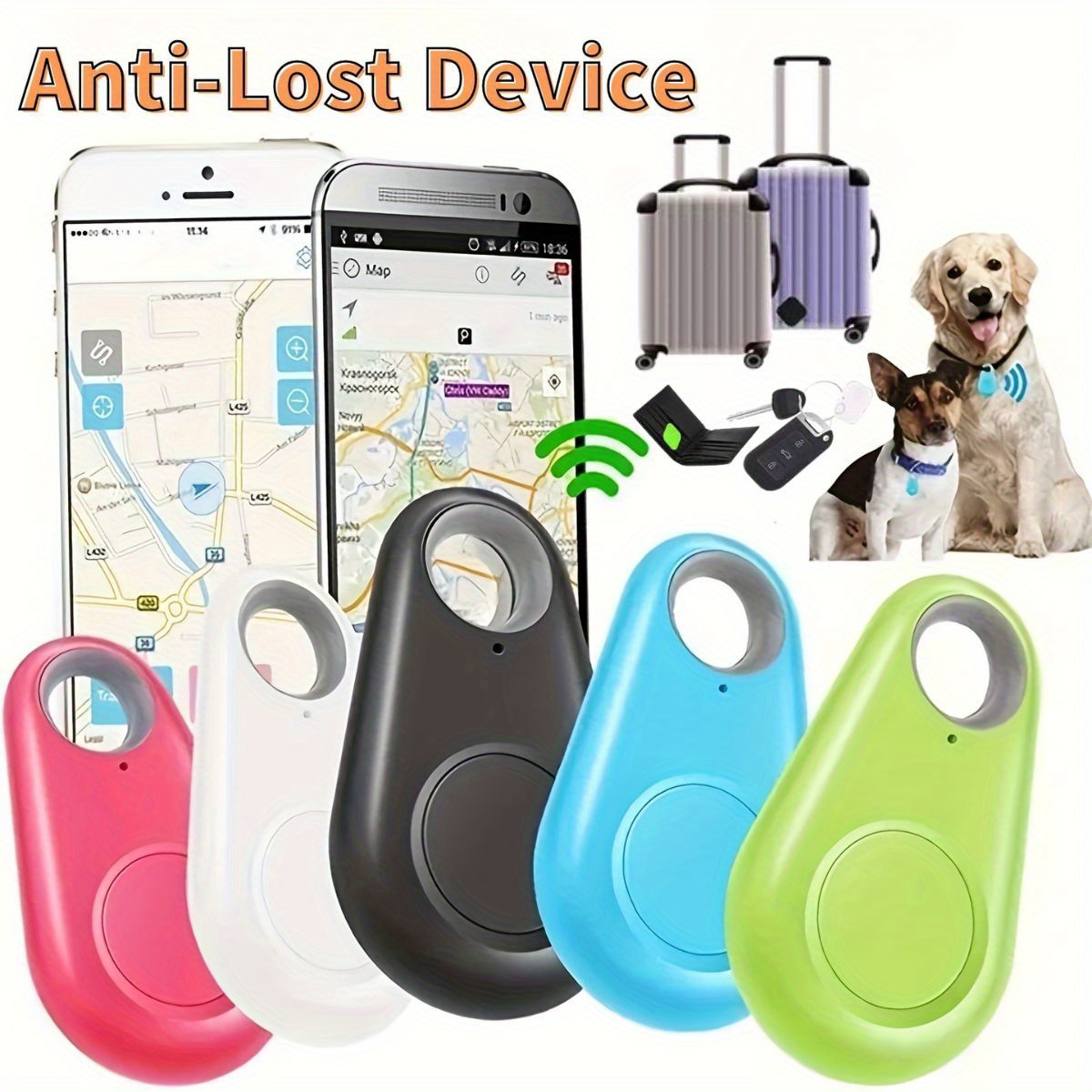 Puce Bluetooth traceur Localisateur GPS Tag alarme Wallet Key Pet