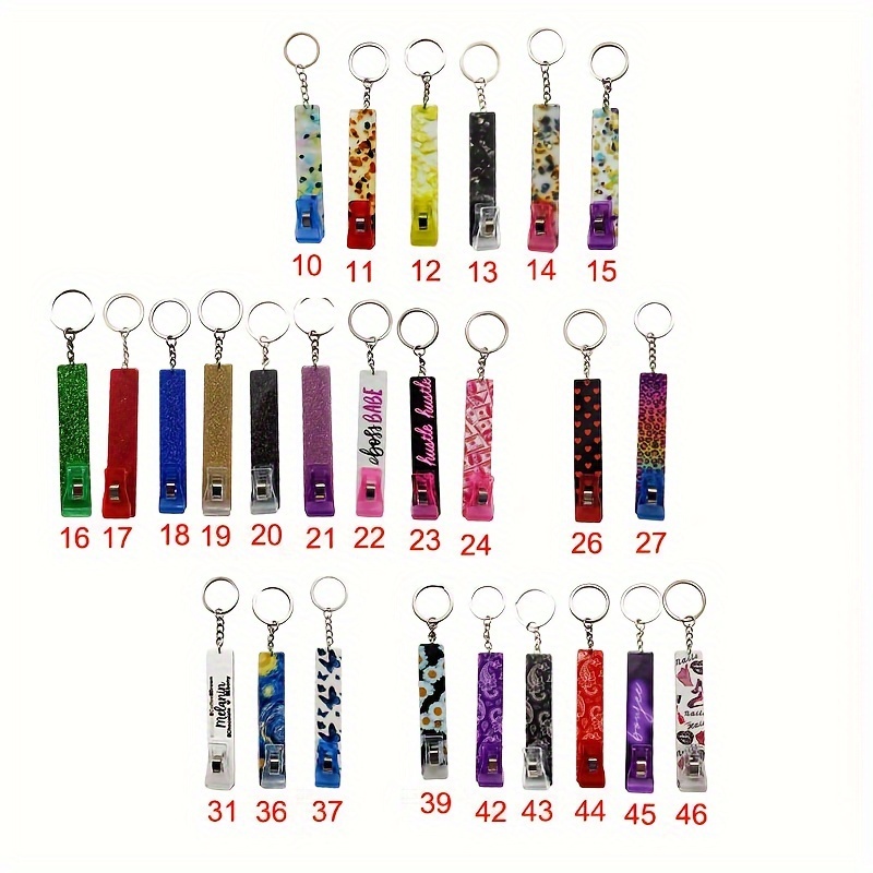 Card Grabber Keychain For Long Nails, Fashion Credit Card Puller