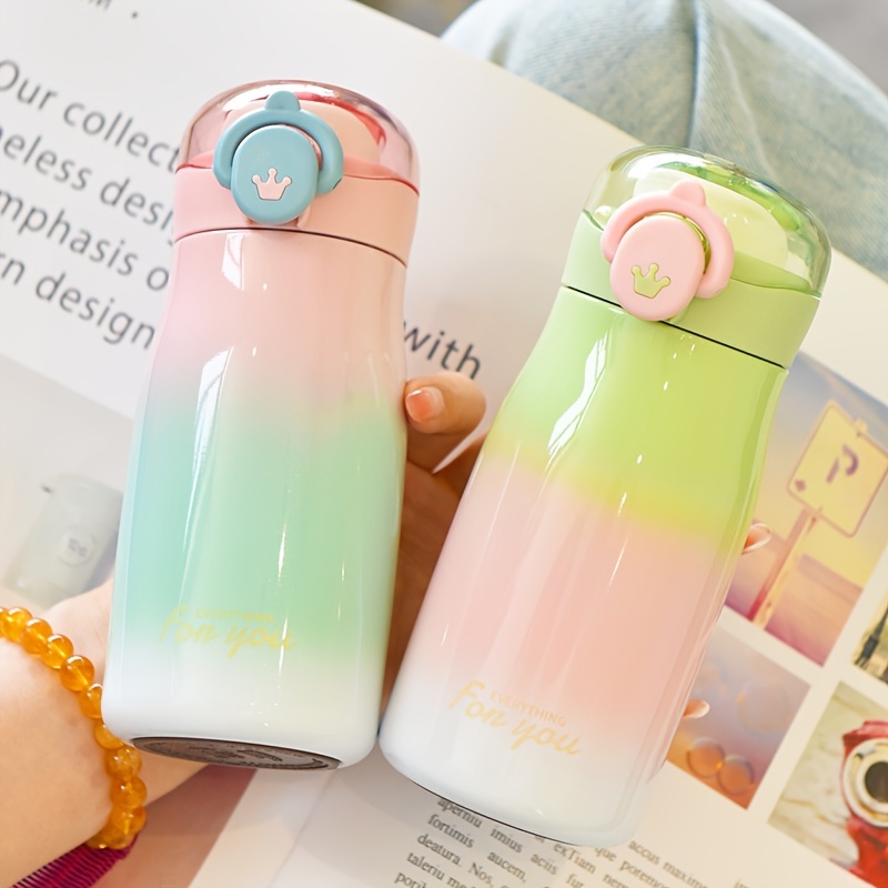 1L Coffee Thermos for Travel, Cute Kawaii Japenese Sushi Pattern Flasks for  Hot and Cold Drinks, Stainless Steel Vacuum Insulated Bottles, Hot Water