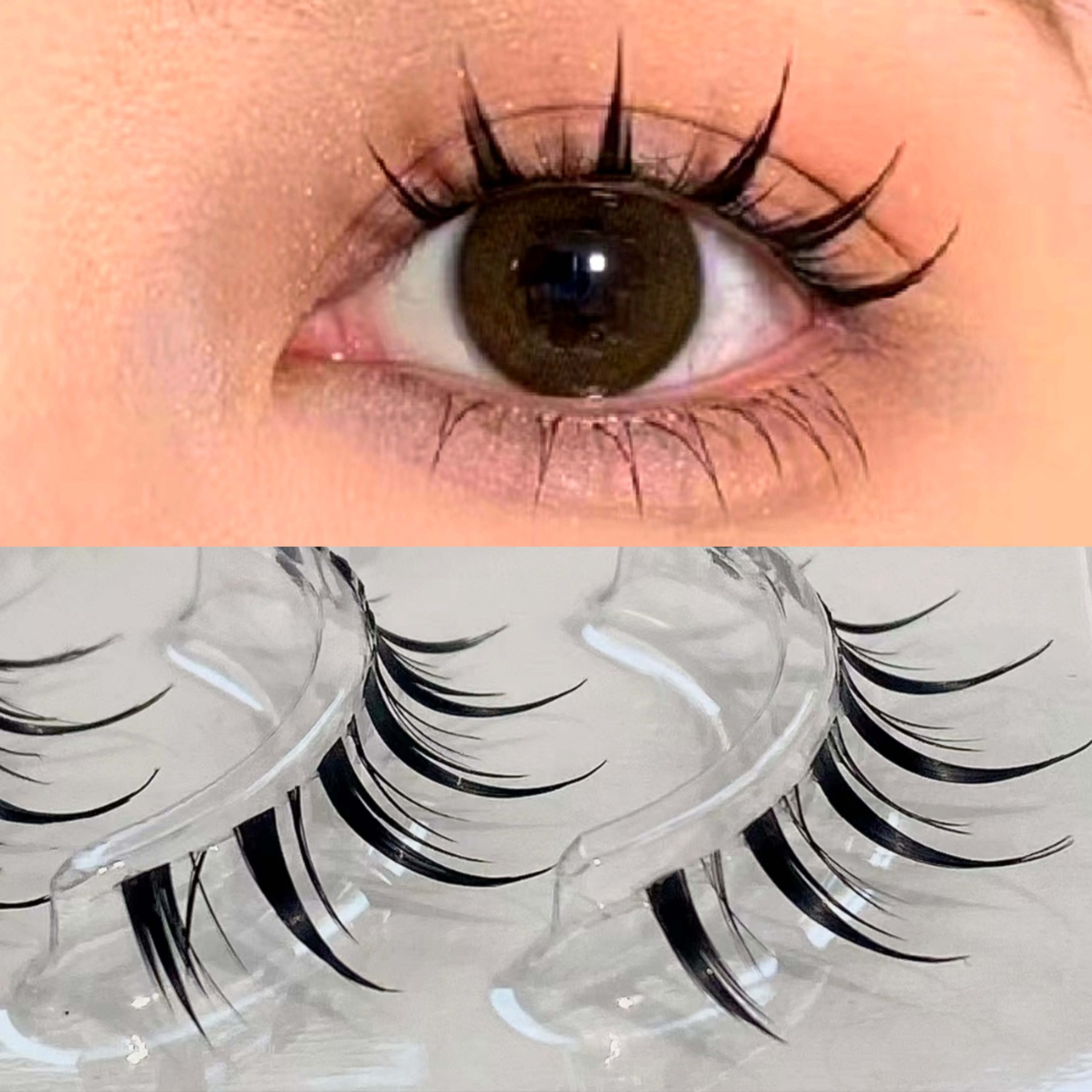 White False Eyelashes Halloween White Eye Lashes Extension Tools Anime  Cosplay M