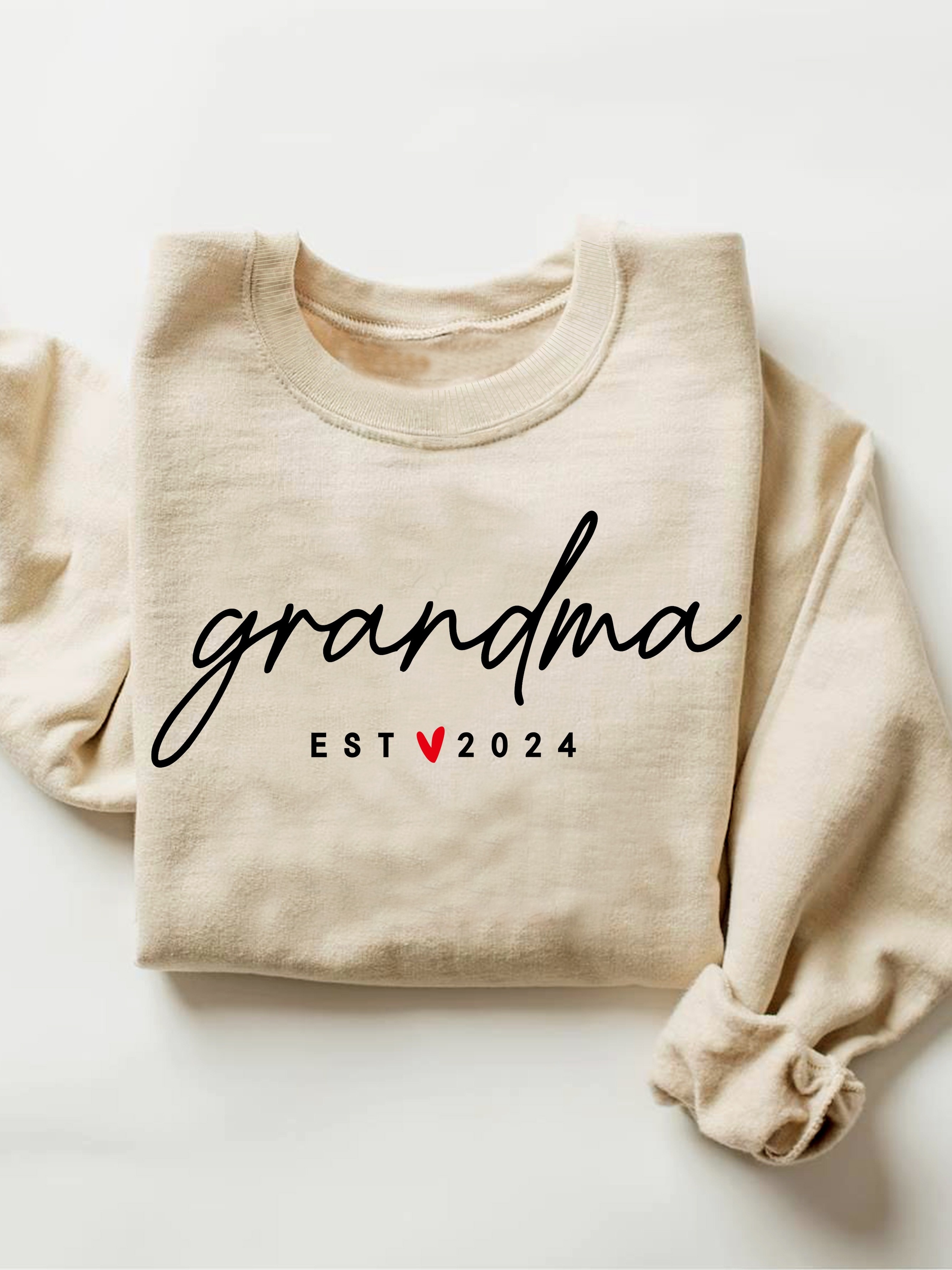 Embroidered sweatshirts hot sale for grandma