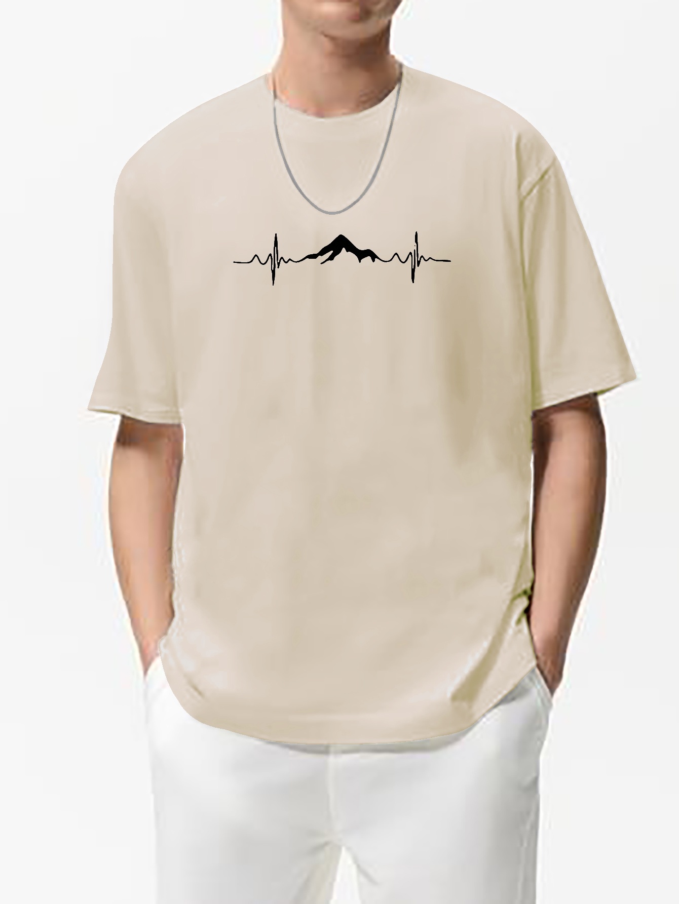 Camiseta Oversize Hombres - Temu