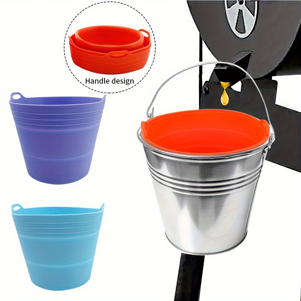 Drip Metal Bucket Kit With Disposable Foil Liner Kit - Temu