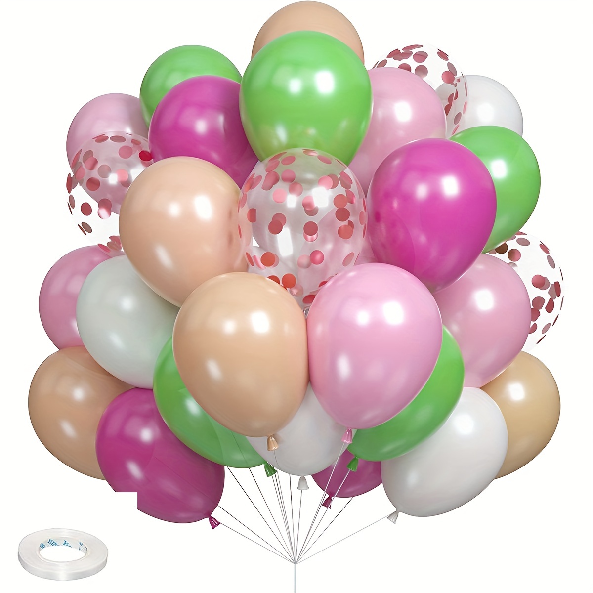 fiesta de cumpleaños con globos rojos 13362735 PNG