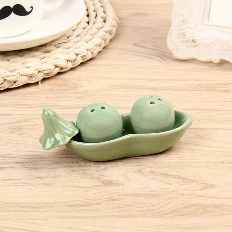 Spice up your kitchen with the two peas in a pod salt and pepper