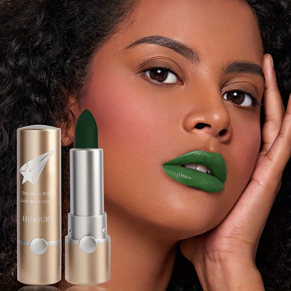 Grüner Lippenstift - Kostenloser Versand Für Neue Benutzer - Temu