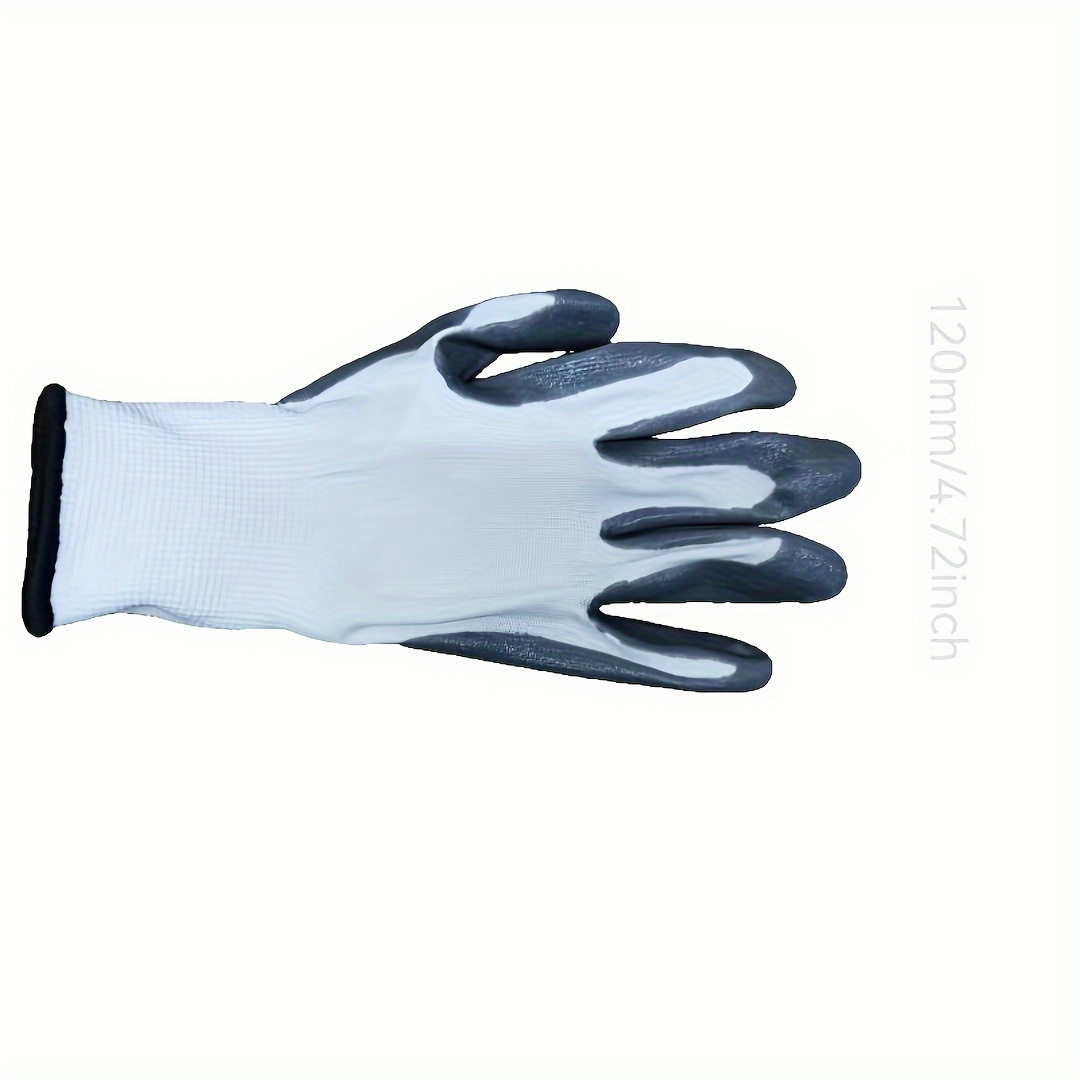 13 Gauge Gripper Nylon Polyester with White Mini PVC Palm Dotted Protective  Hand Garden Fishing Gloves for Work - China Nitrile Coated Work Gloves and  Nitrile Coated Safety Gloves price