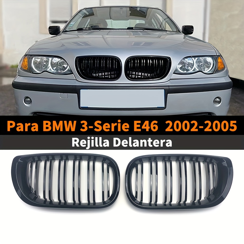 BMW E46 Negro brillante de una sola línea de accesorios de Auto