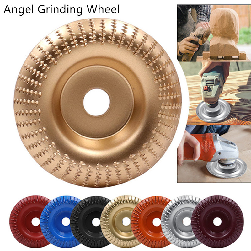 10pcs Wool Buffing Polishing Wheel for Drill 100×8 mm Grinding