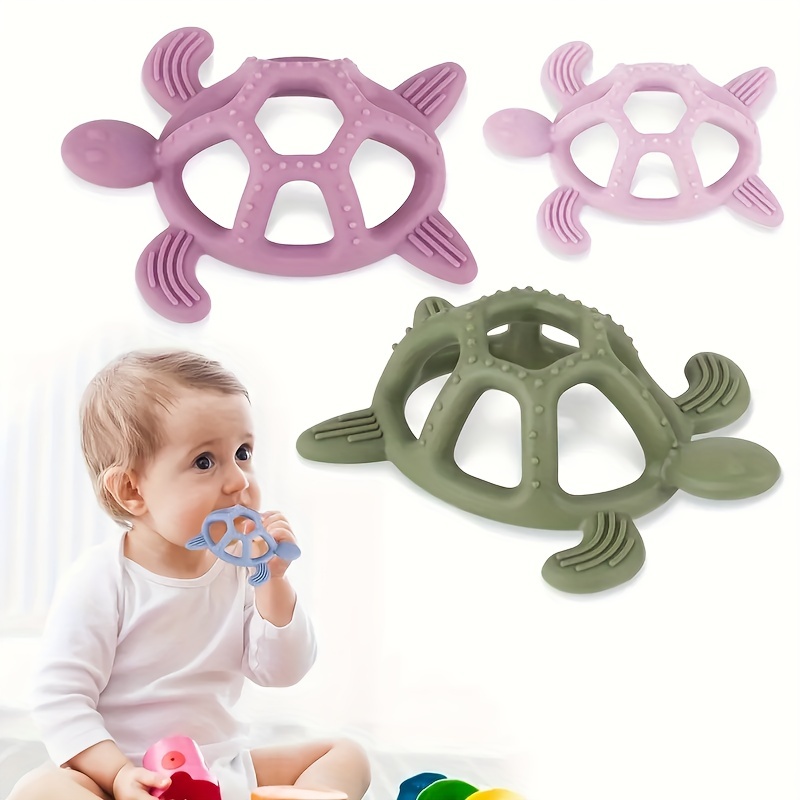 Baby Teething Toys For 0-6 Months, Baby Teether Toys 6-12 Months, Silicone  Baby Teething Toy, Non-toxic Material - Temu Italy