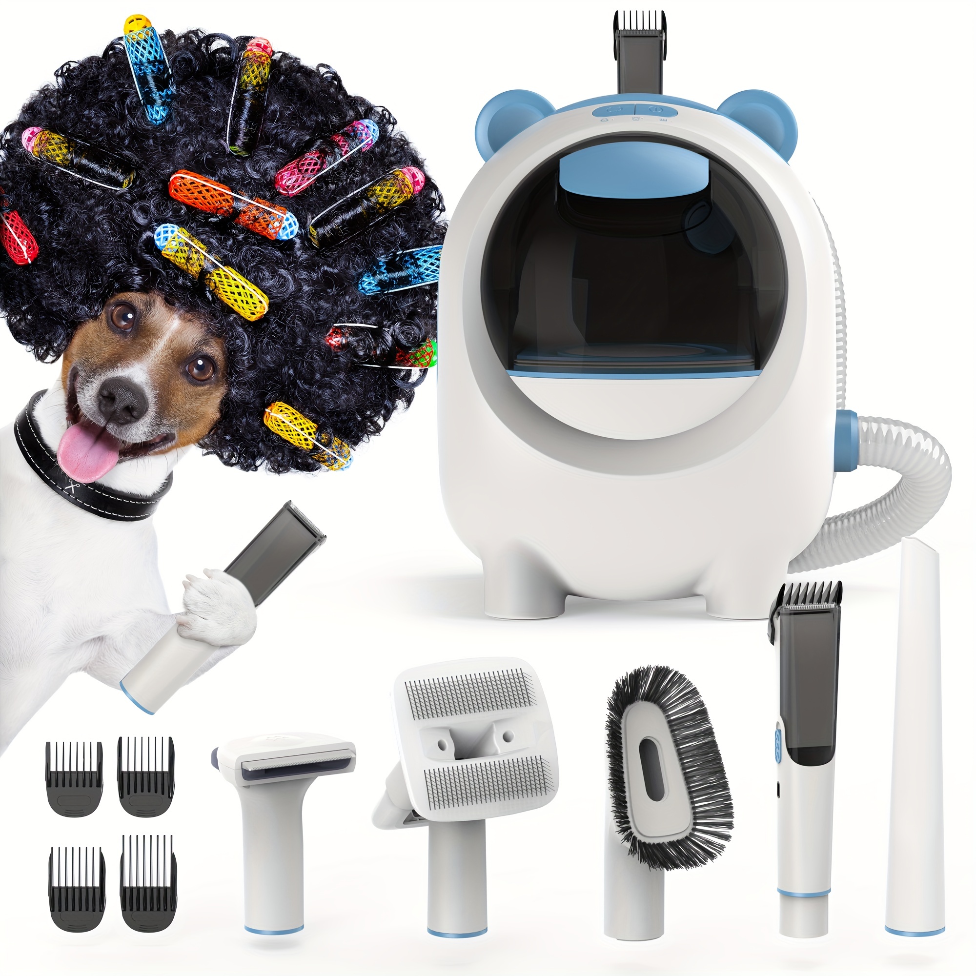 Us Plug Pet Hair Dryer 3 En 1 Secador Pelo Mascotas Perros - Temu