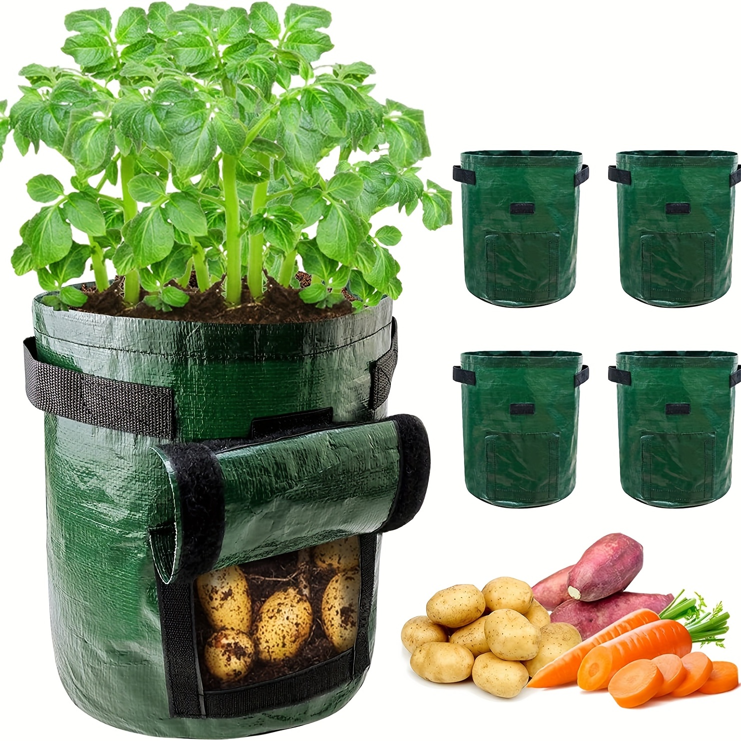 Sacs de culture de jardin réutilisables planteur légumes fruits outils  multifonctionnel plante conteneur Portable fournitures de jardin pratiques  - Garden Shopping