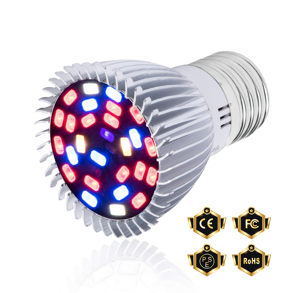 15W=200W Ampoule E27 Lampe à LED de croissance Lampe Plante