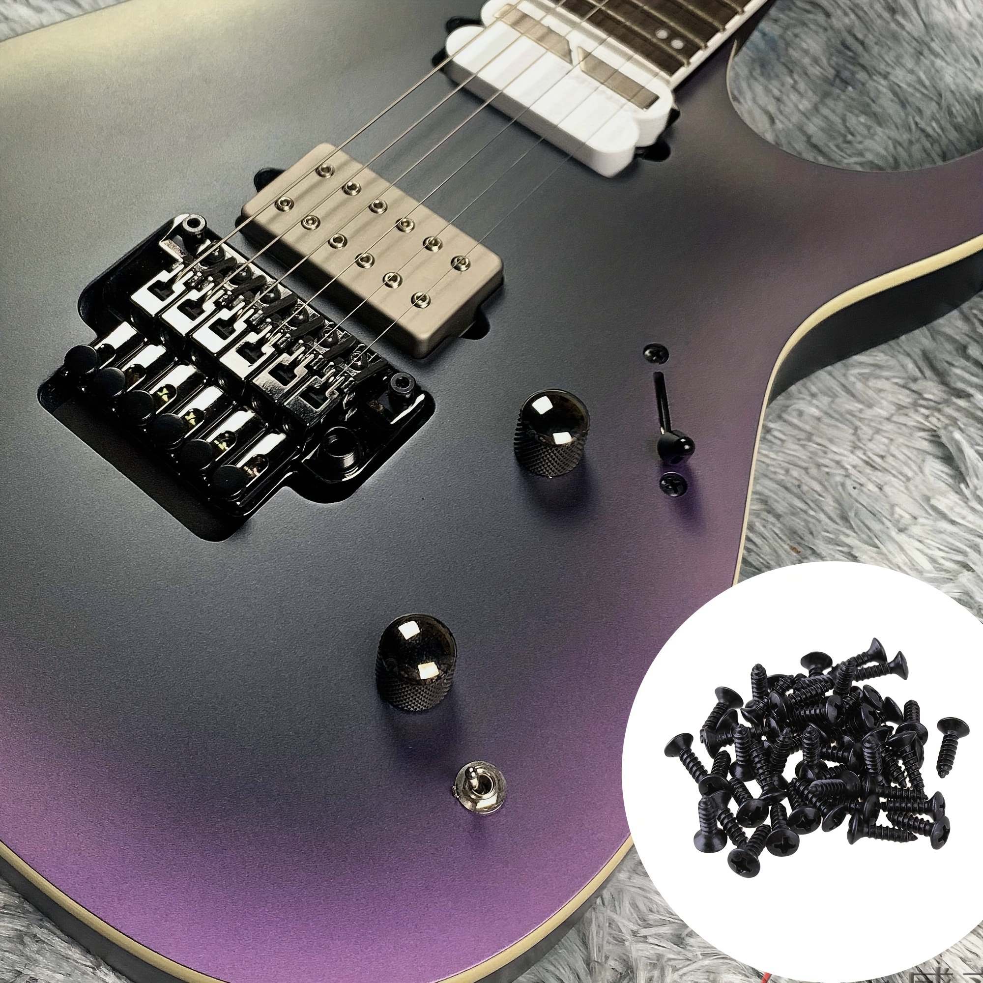 25pcs accessoires d'outils de luthier pour guitare électrique acoustique 