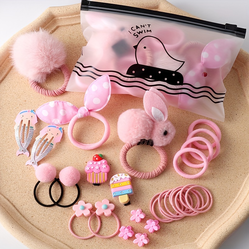 LOHAME 8pz Kit Accessori Capelli Bambina Kit per La Creazione di