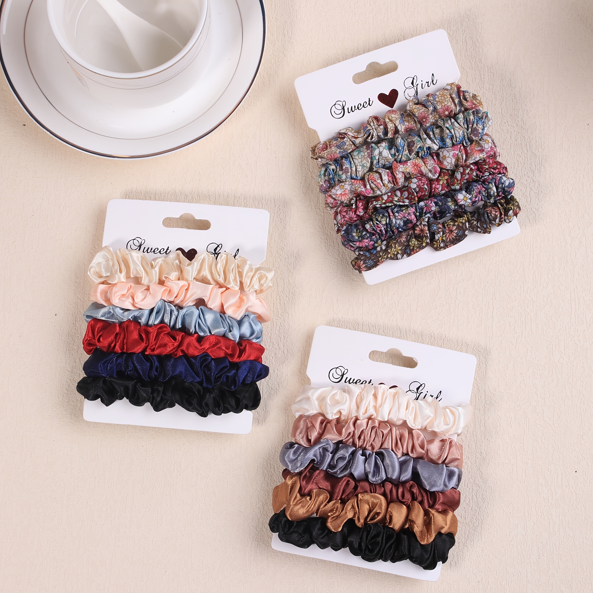 Hair Accessory Scrunchies - Temu